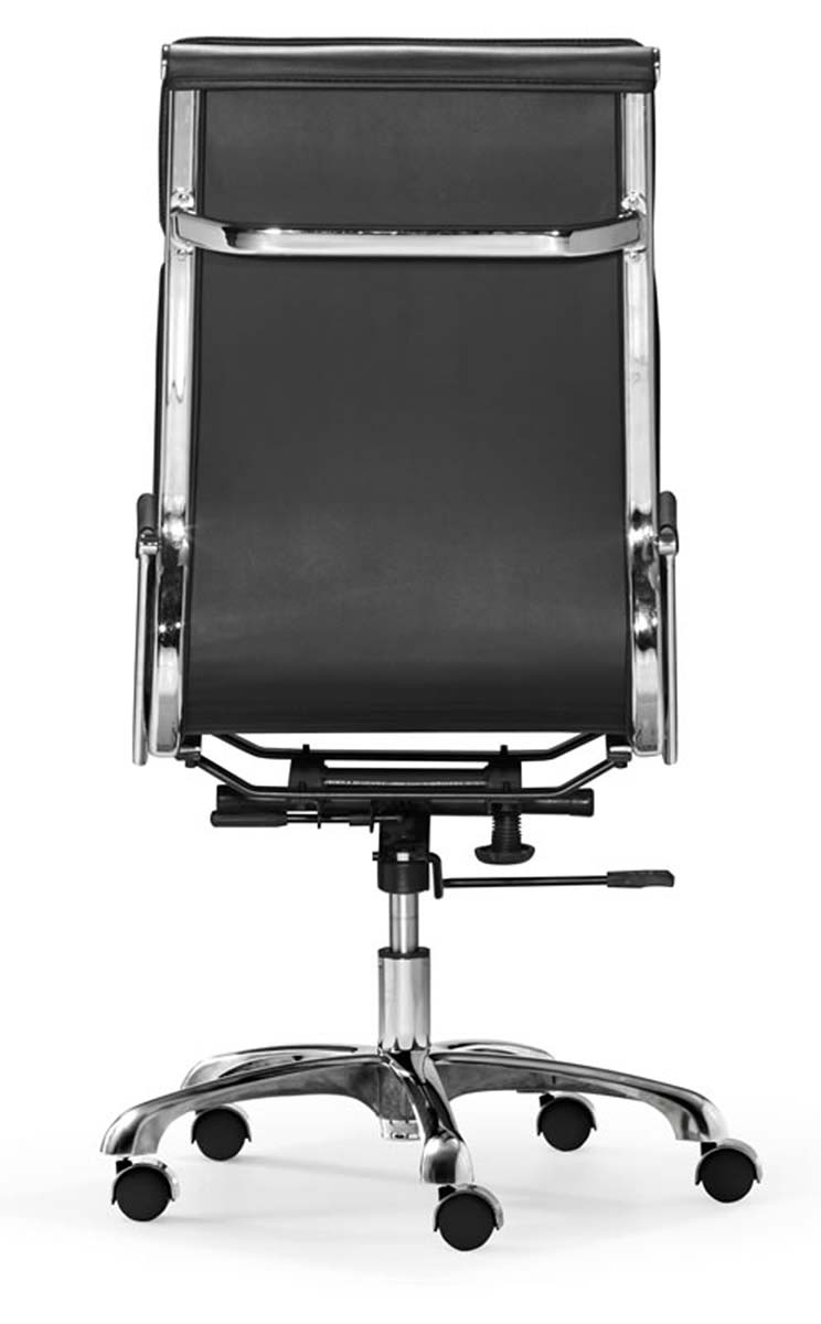 Zuo Modern Lider Plus High Back Office Chair - Black