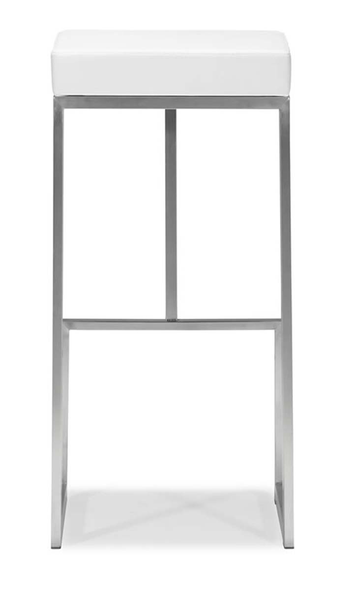 Zuo Modern Darwen Bar Chair - White