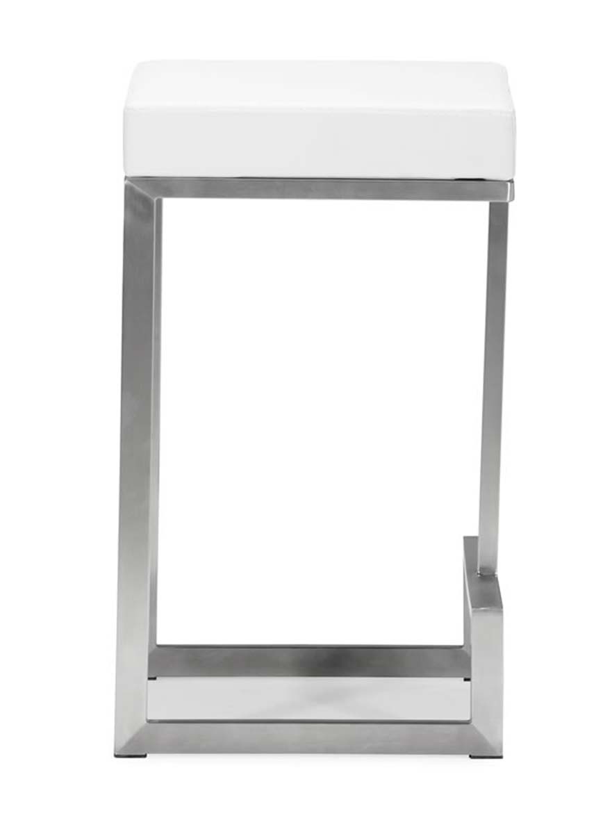 Zuo Modern Darwen Counter Chair - White