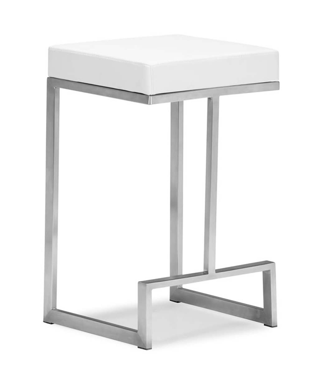 Zuo Modern Darwen Counter Chair - White