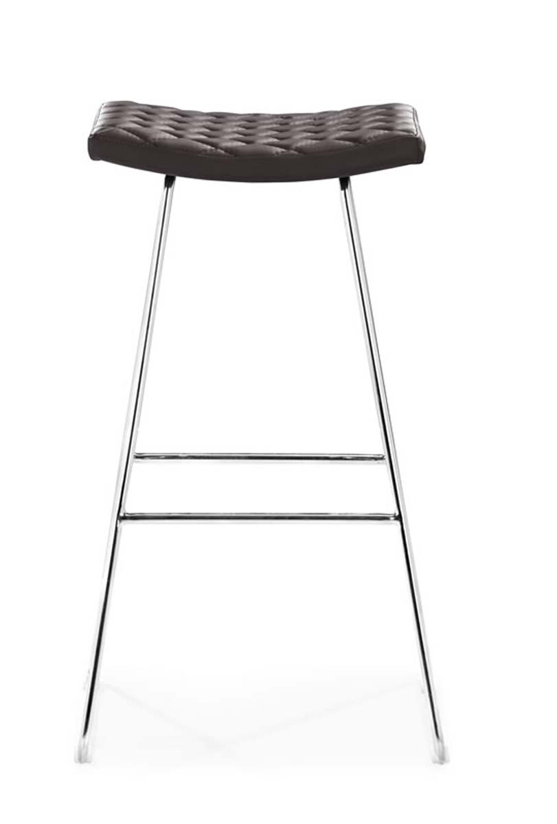 Zuo Modern Crescent Bar Chair Espresso ZM300070 at