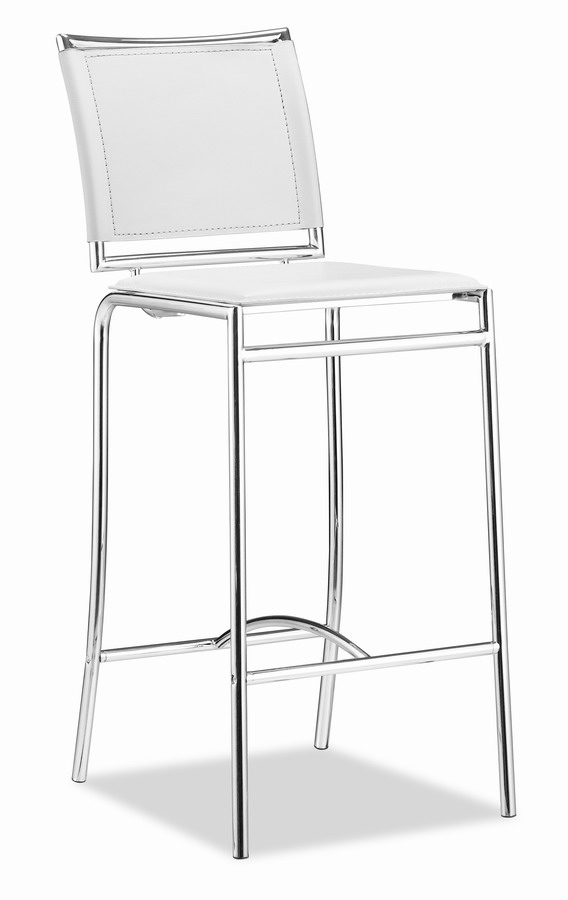 Zuo Modern Soar Bar Chair - White