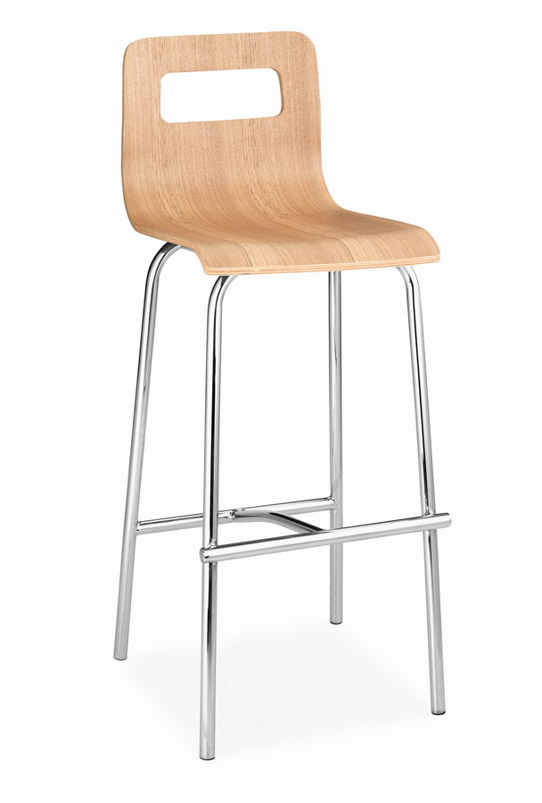 Zuo Modern Escape Barstool - Natural