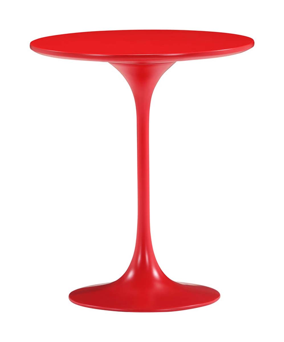 Zuo Modern Wilco Side Table - Red