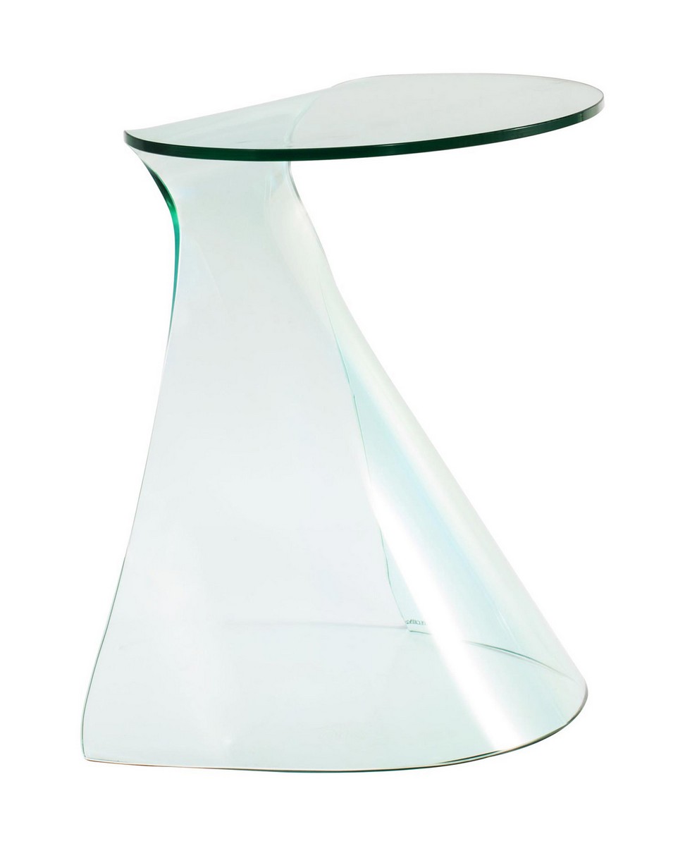 Zuo Modern Quest Side Table - Clear