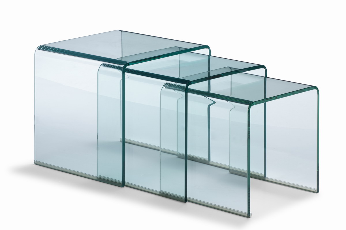 Zuo Modern Explorer Tables - Clear