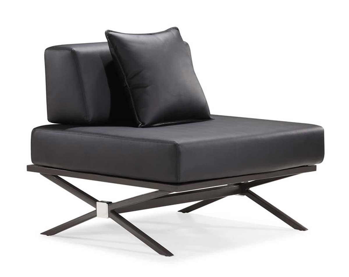 Zuo Modern Xert Modular Chair - Black