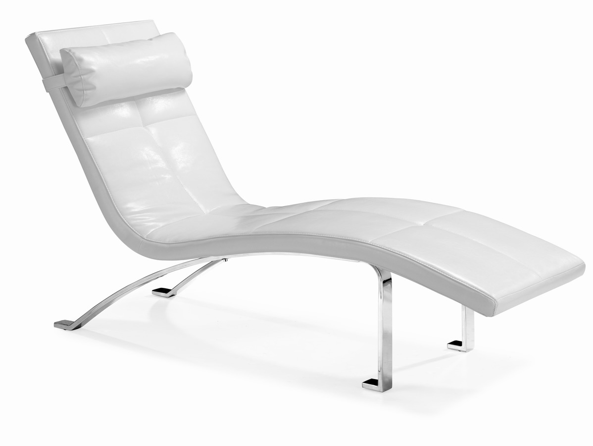 Zuo Modern Rhumba Chaise - White