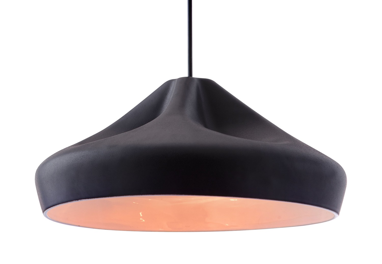 Zuo Modern Tropical Ceiling Lamp - Matte Black