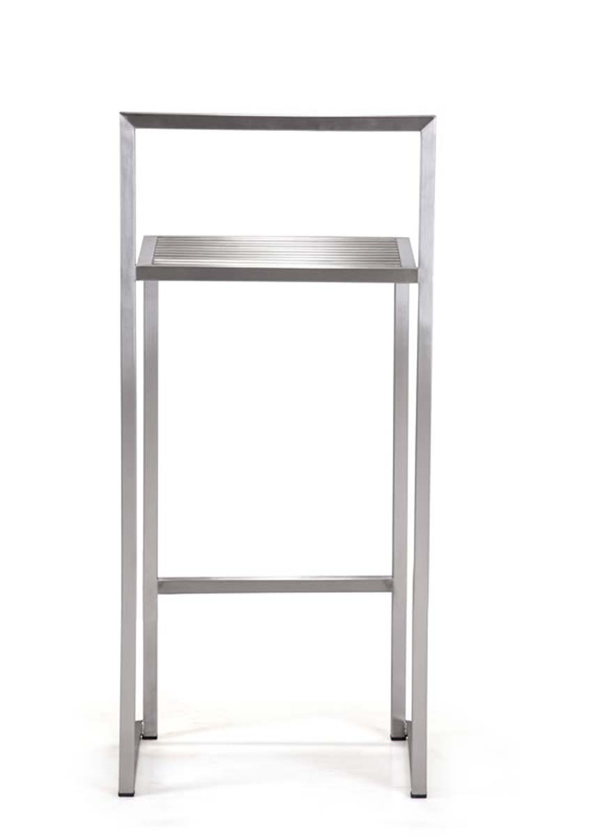 Zuo Modern Dalton Counter Chair - Stainless Steel