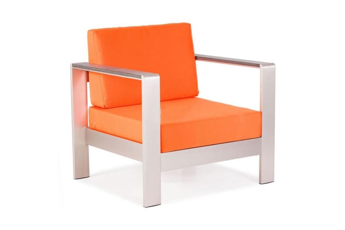 Zuo Modern Cosmopolitan Arm Chair Cushions - Orange
