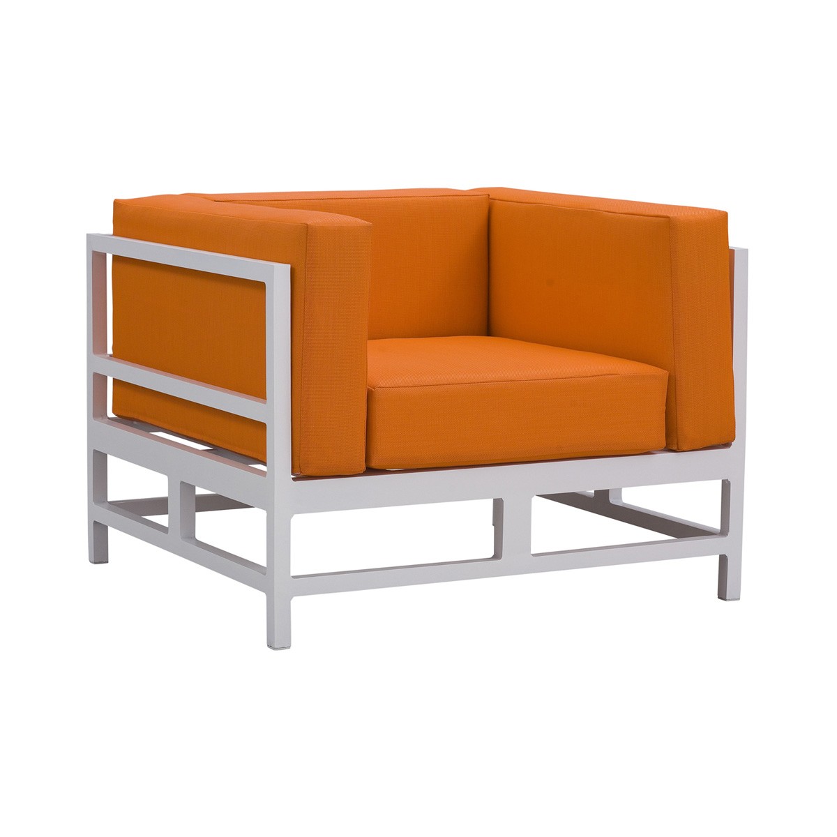 Zuo Modern Swordfish Arm Chair - Orange