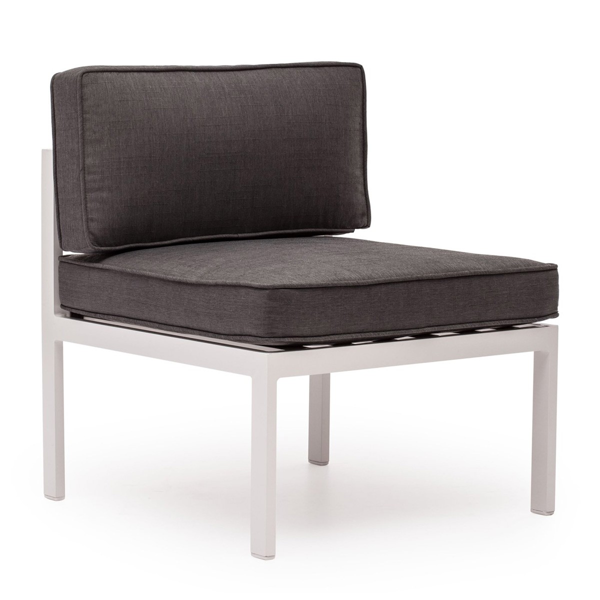 Zuo Modern Golden Beach Middle Chair - Gray