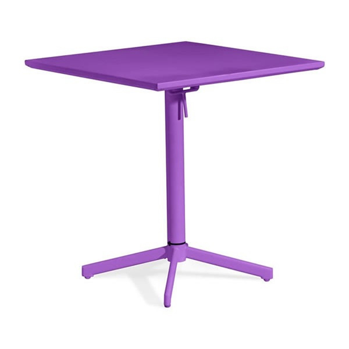 Zuo Modern Big Wave Square Folding Table - Purple