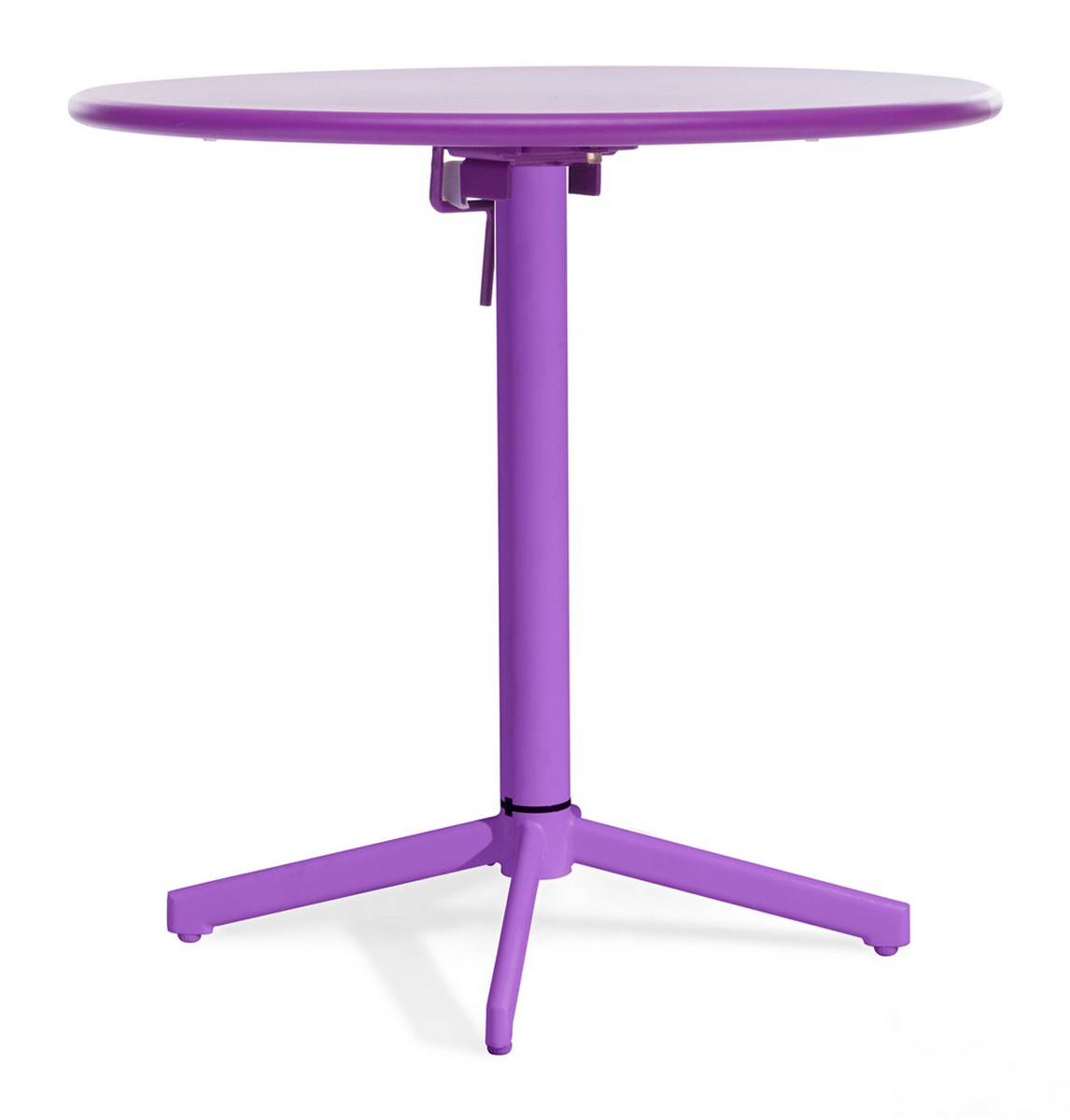 Zuo Modern Big Wave Round Folding Table - Purple