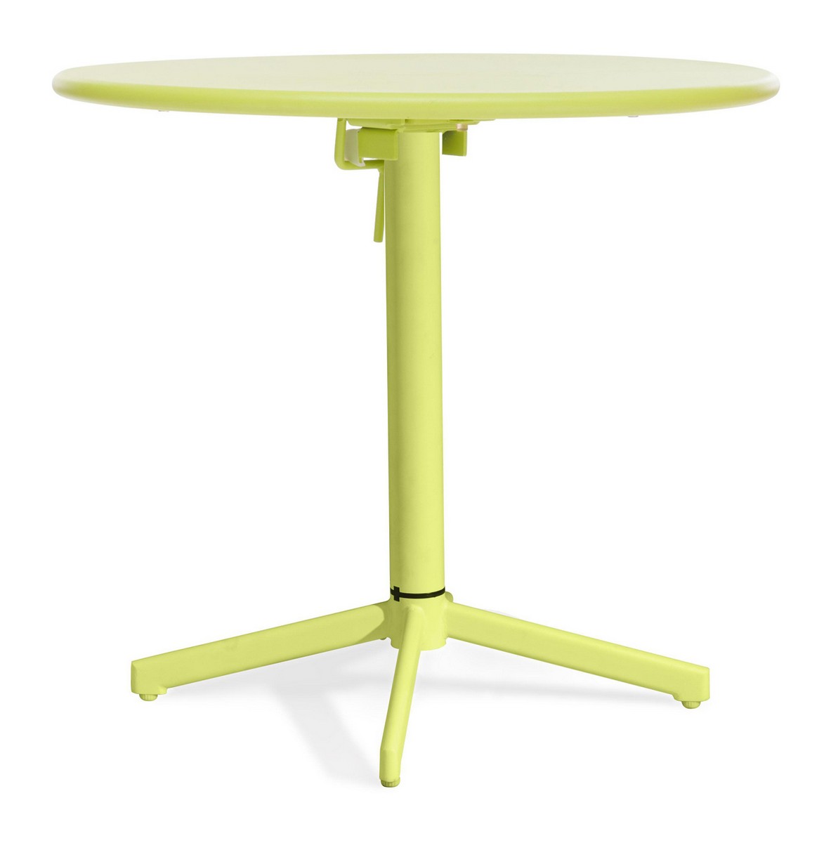 Zuo Modern Big Wave Round Folding Table - Lime