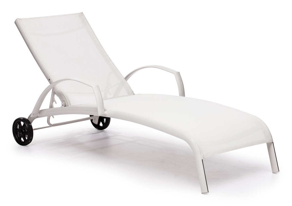 Zuo Modern Casam Chaise Lounge - White