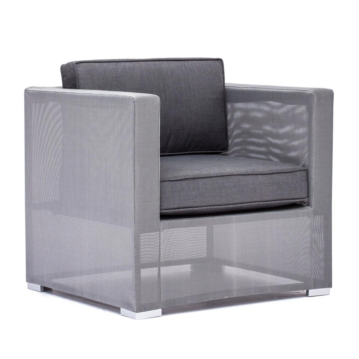 Zuo Modern Clear Water Bay Arm Chair - Gray