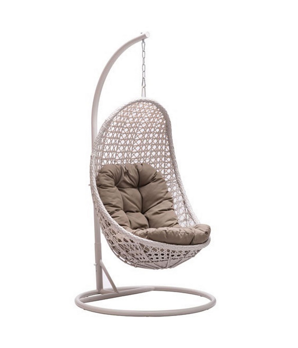 Zuo Modern Sheko Cradle Chair - Pearl