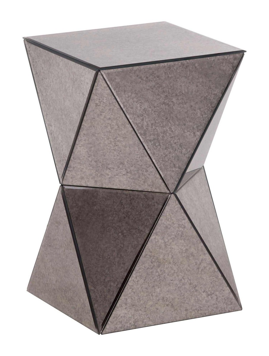Zuo Modern Prism Side Table - Antique