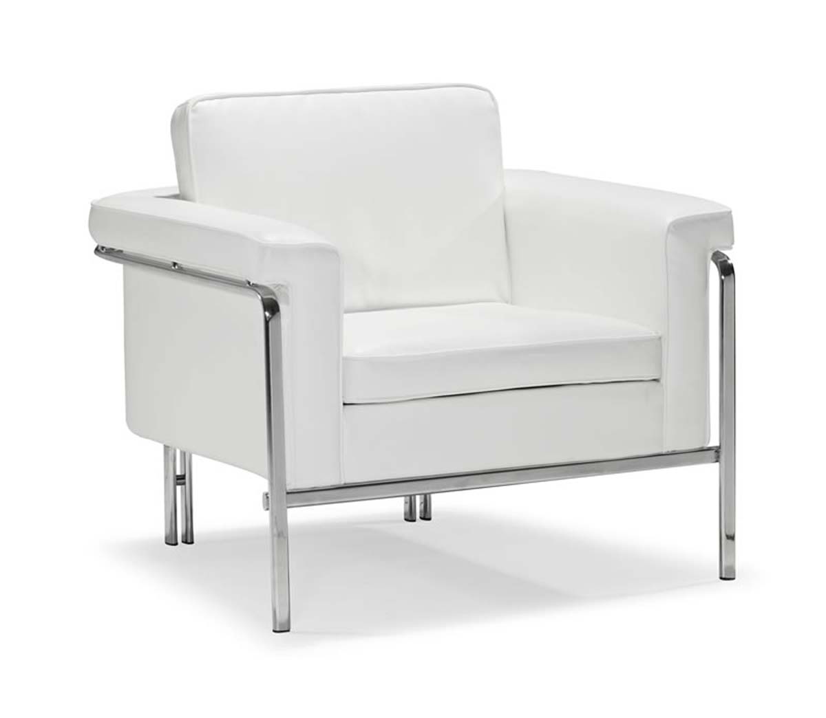 Zuo Modern Singular Armchair - White