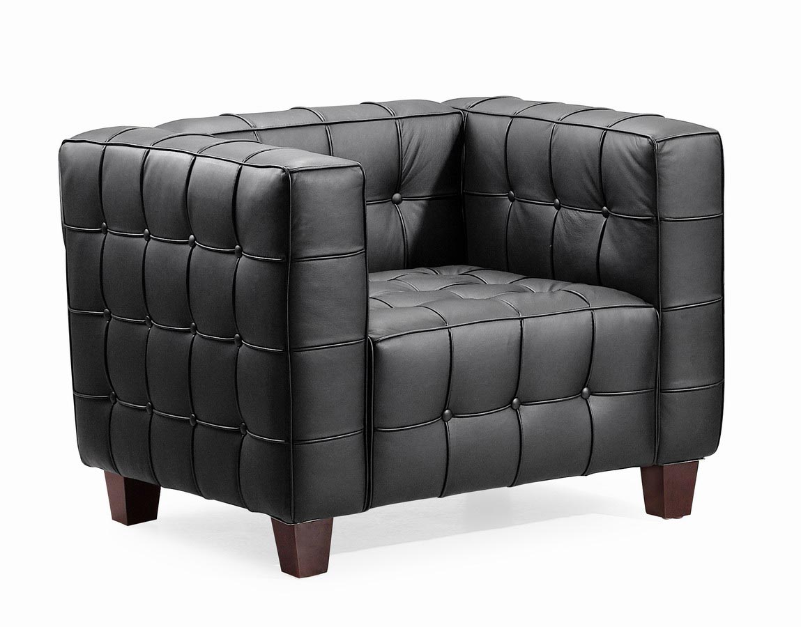 Zuo Modern Button Armchair - Black