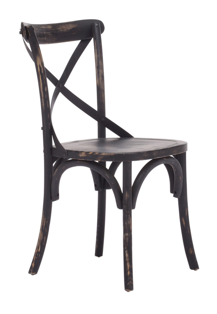 Zuo Modern Union Square Dining Chair - Antique Black