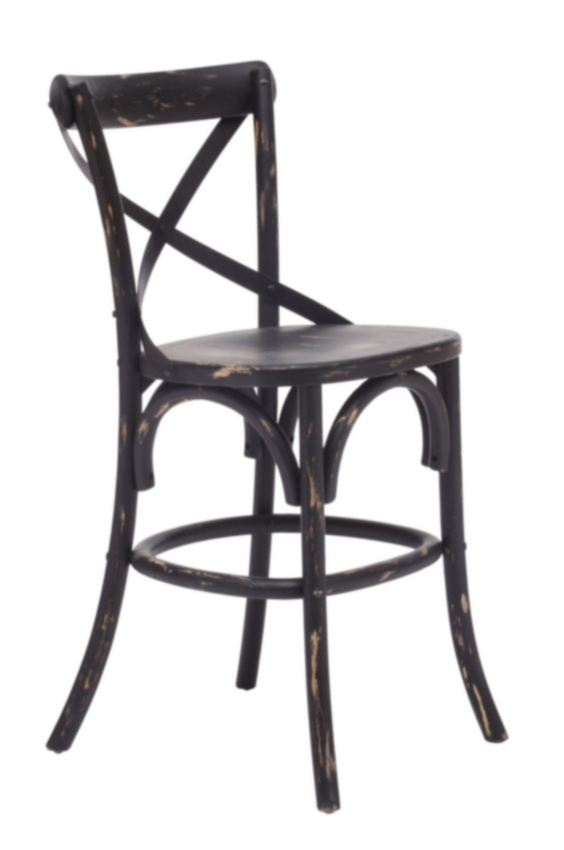 Zuo Modern Union Square Counter Chair - Antique Black