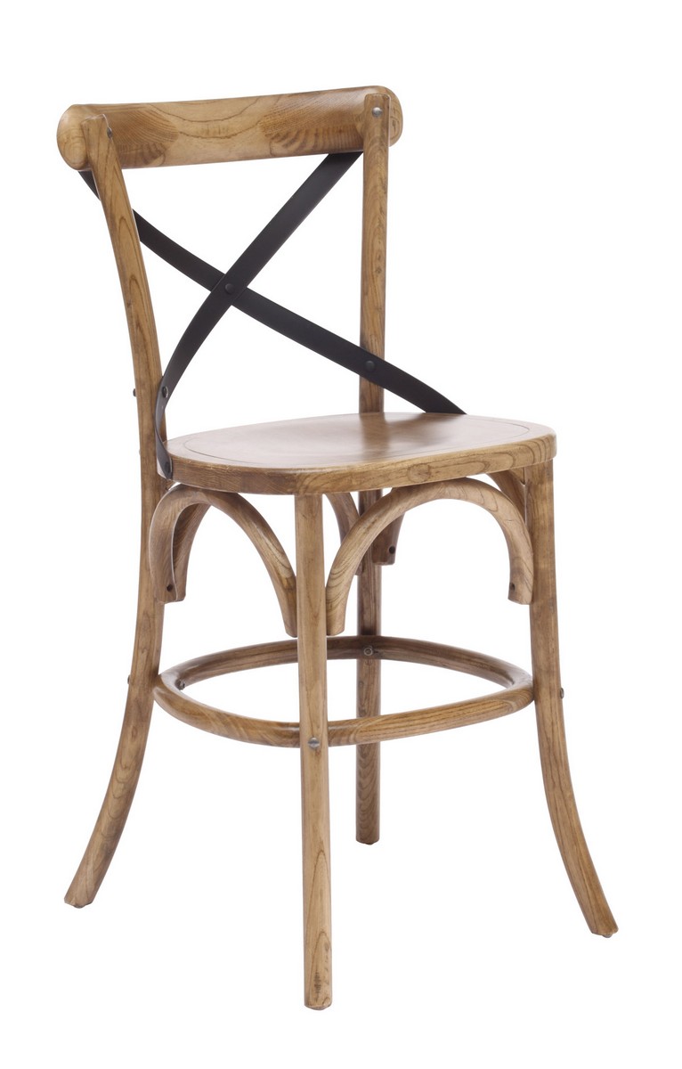 Zuo Modern Union Square Counter Chair - Natural