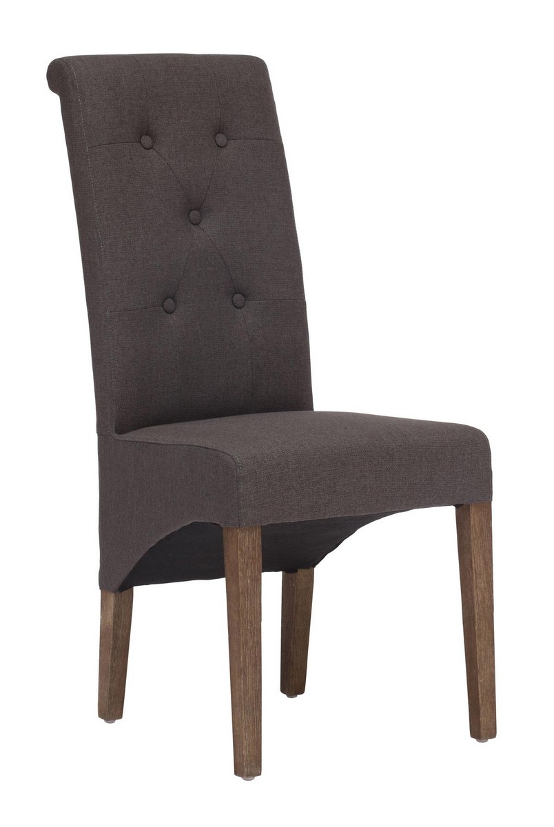 Zuo Modern Hayes Valley Dining Chair - Charcoal Gray