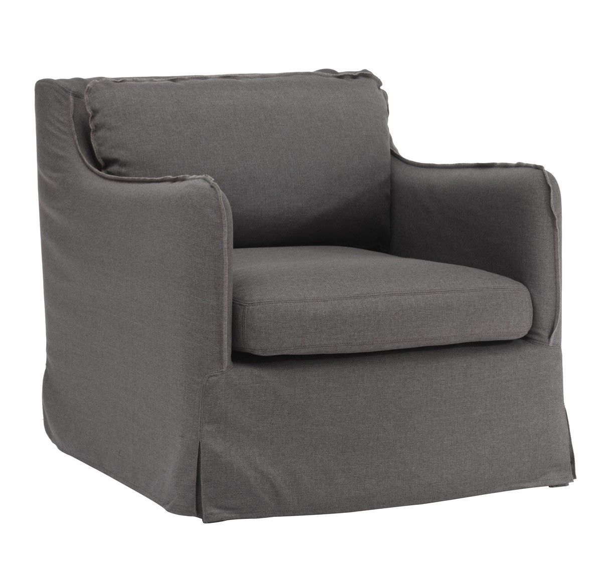 Zuo Modern Pacific Heights Arm Chair - Charcoal Gray