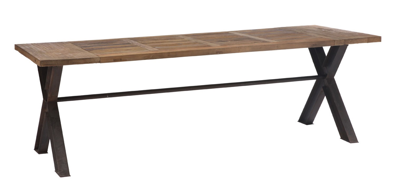 Zuo Modern Haight Ashbury Dining Table - Distressed Natural