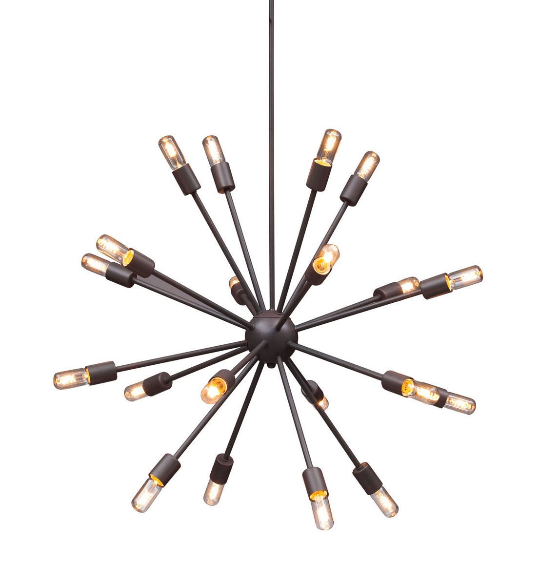 Zuo Modern Sapphire Ceiling Lamp Large - Rust
