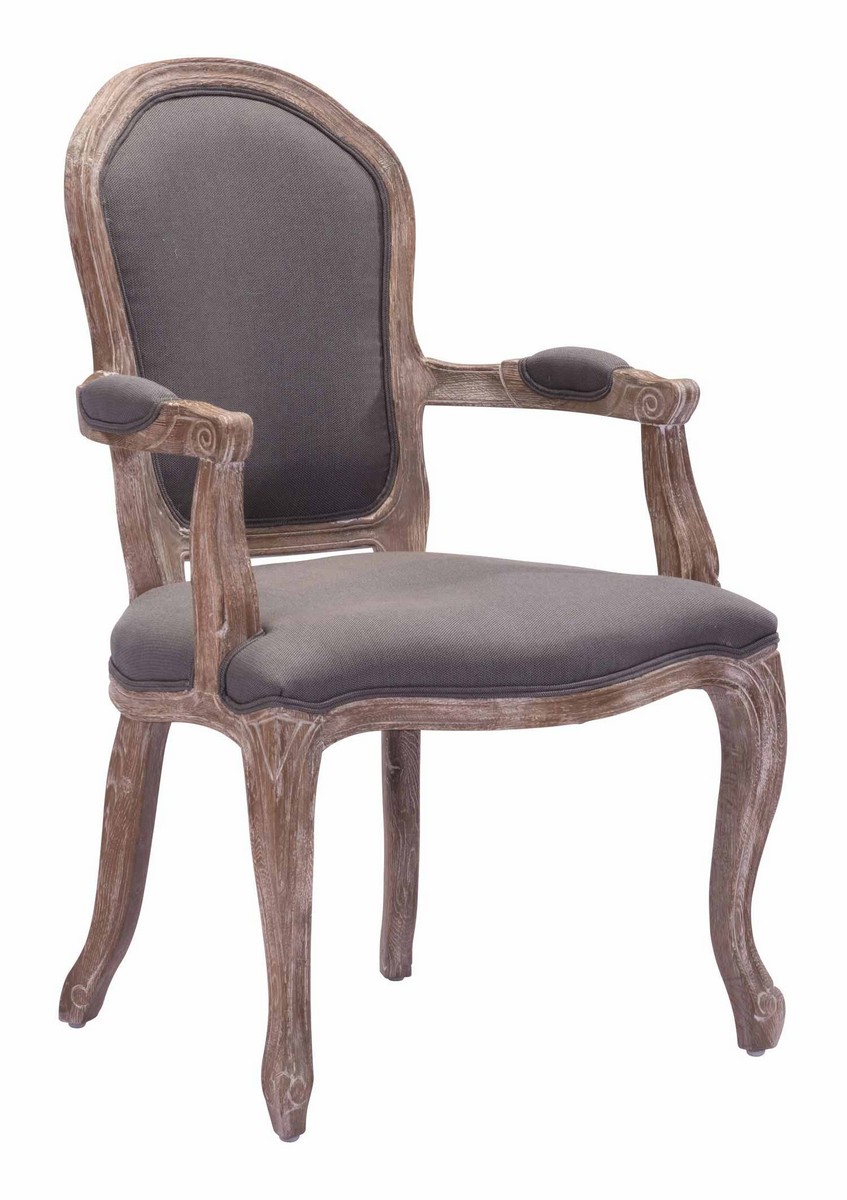 Zuo Modern Hyde Dining Chair - Charcoal Gray