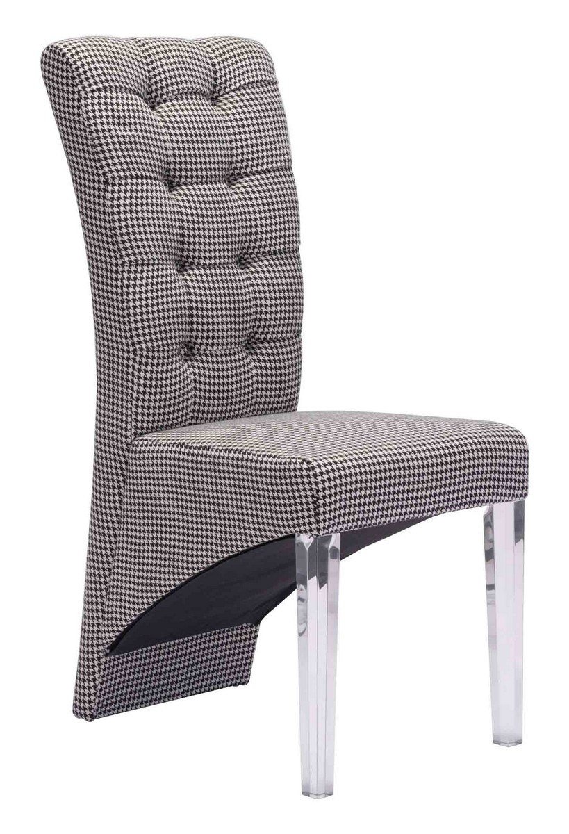 Zuo Modern Waldorf Dining Chair - Houndstooth