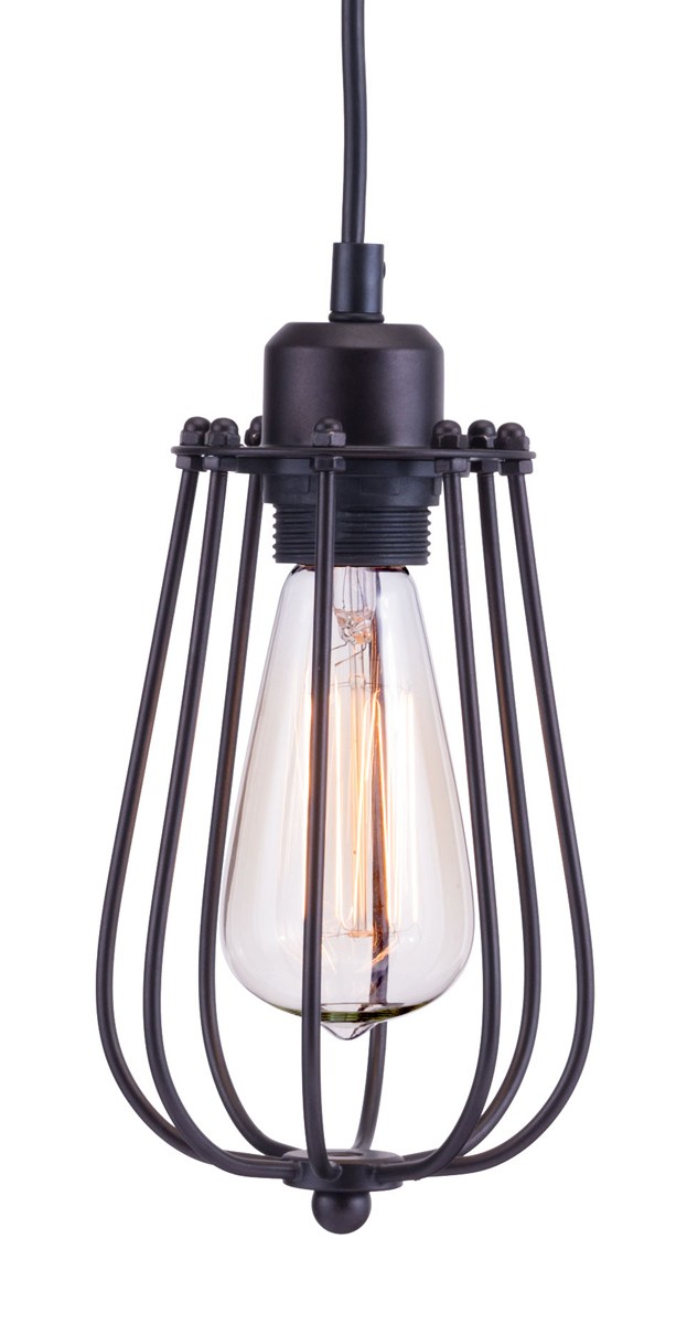 Zuo Modern Napier Ceiling Lamp - Distressed Black