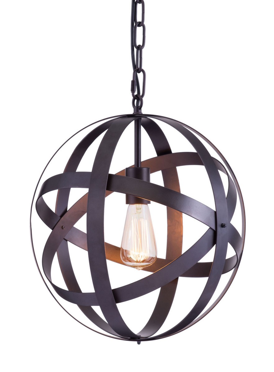 Zuo Modern Plymouth Ceiling Lamp - Rust