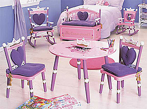 Levels of Discovery Princess Table & 2 Chair Set