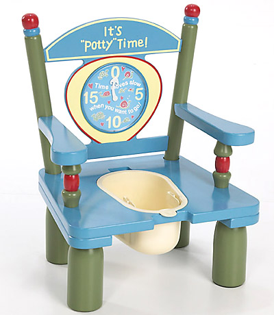 Levels of Discovery It's inPottyin Time Wooden Potty Training Chair-Levels of Discov