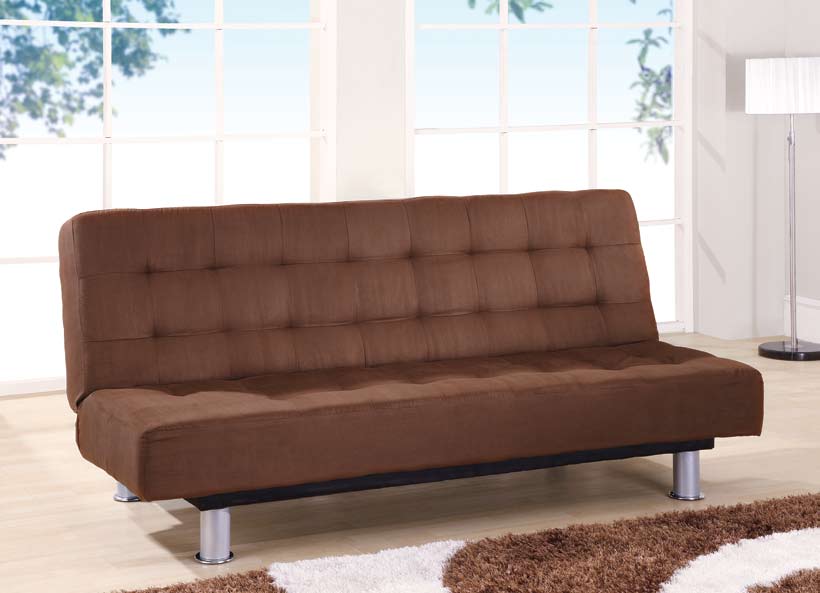 Global Furniture USA SB010 Sleeper Sofa - Brown Microfiber