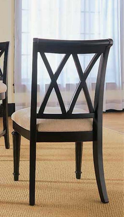 American Drew Camden Dark Splat Side Chair