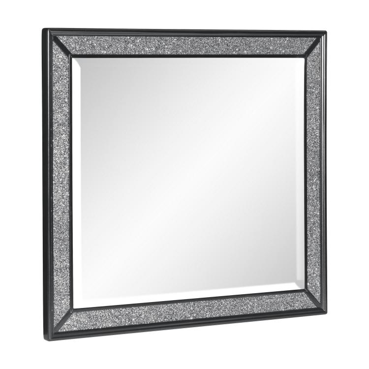 Salon Mirror - Black Pearlescent