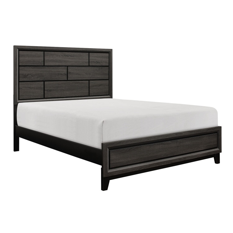 Davi Bed - Gray