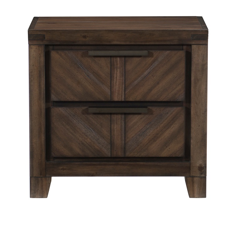 Parnell Night Stand - Rustic Cherry