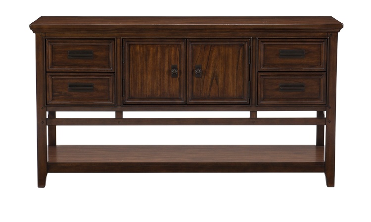 Frazier Server - Brown Cherry