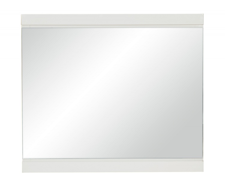 Kerren or Keren Mirror - White High Gloss