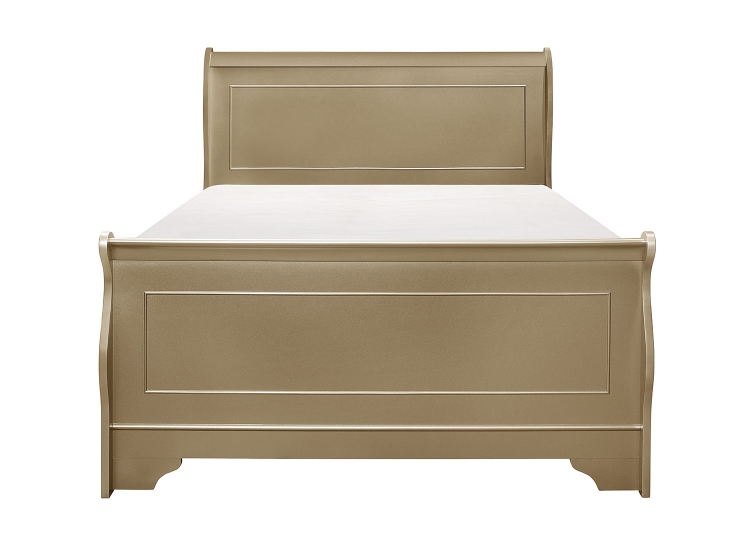 Abbeville Bed - Gold