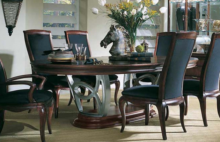 Advocate Double Pedestal Table