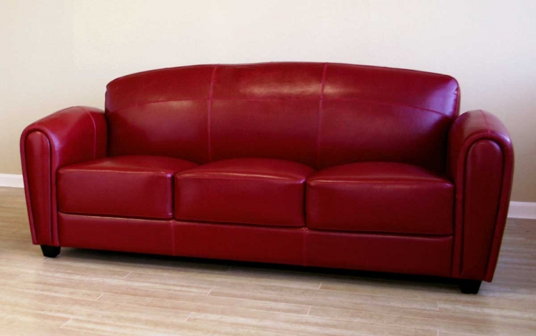 3007 Full Leather Sofa