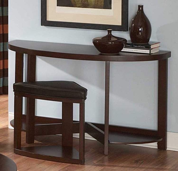 Brussel II Console Table with Stool